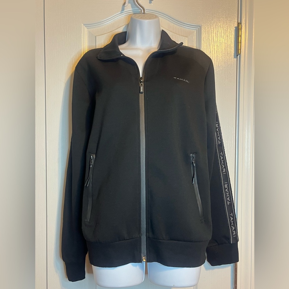 🖤 Tahari Tech-Wear Men's Black Jacket - Size Small (Fits Women's Medium)‎ 🖤